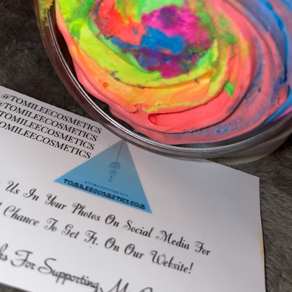 Whipped body butter
